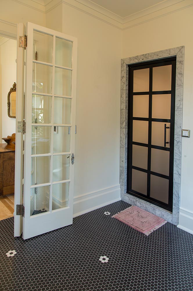 Historic Renovation Bath Doors