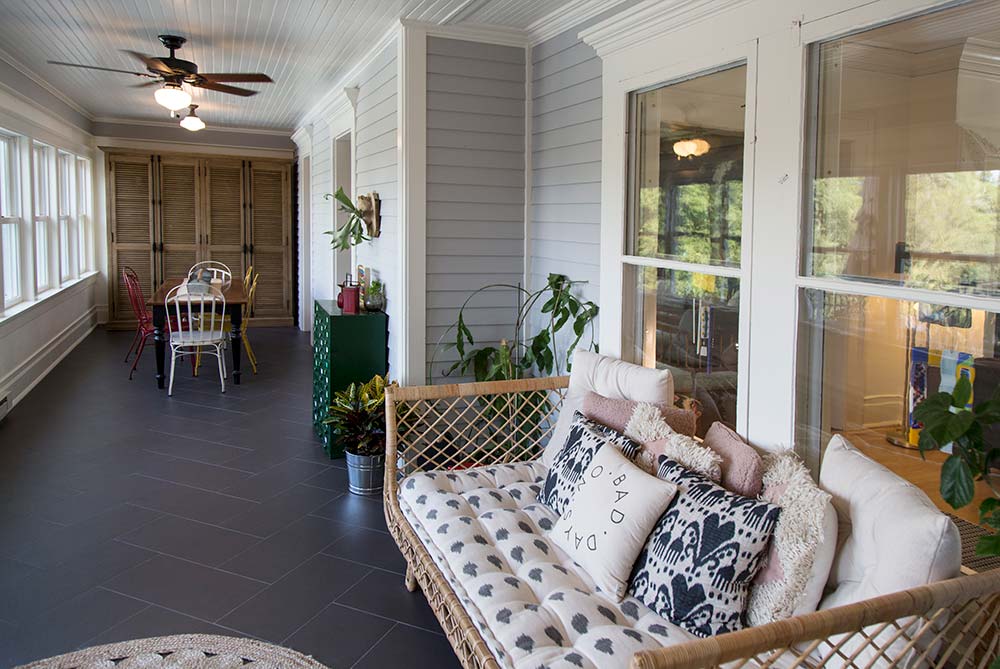 Historic Renovation Porch