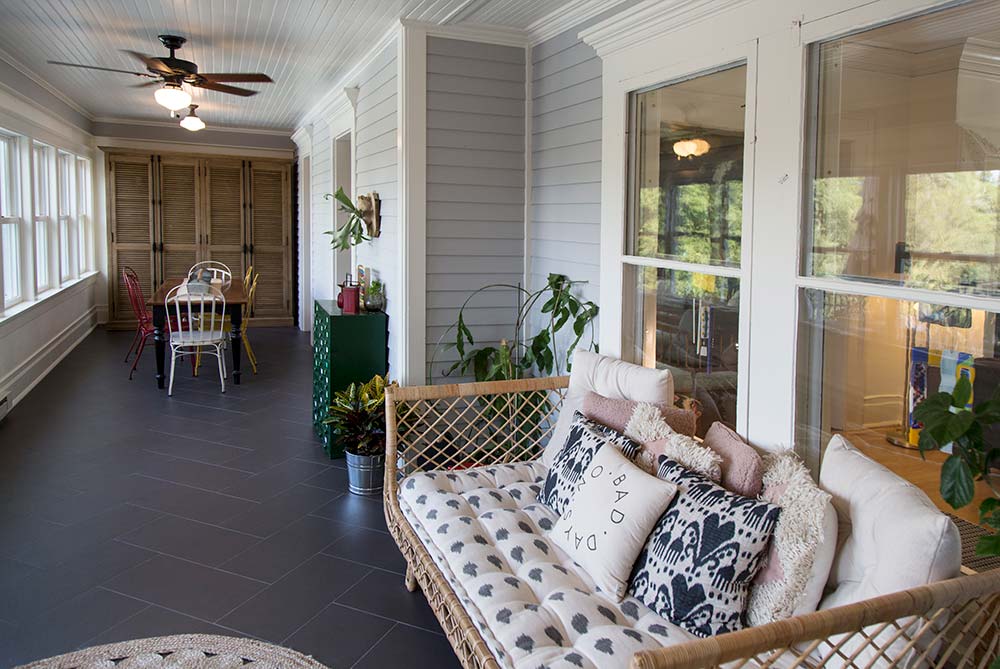 Historic Renovation Porch