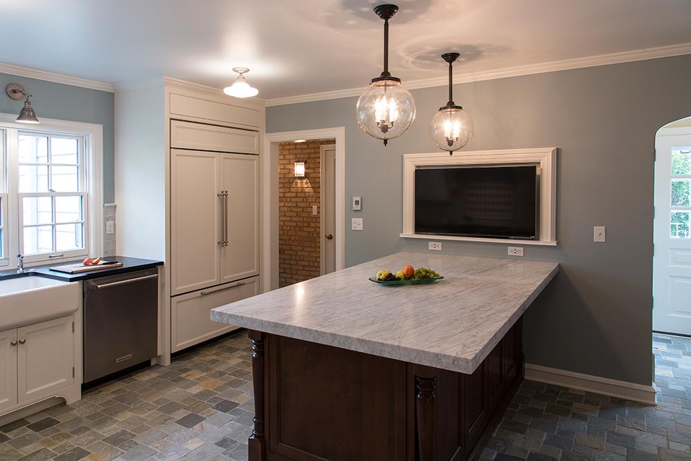 Vintage Kitchen Revision Island