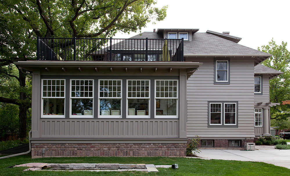 Astor Park Renovation Sun Room Exterior