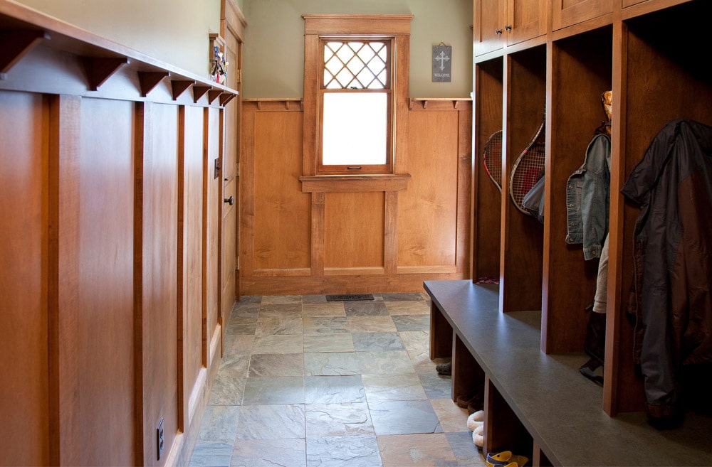 Historic Quincy Renovation Coat Room