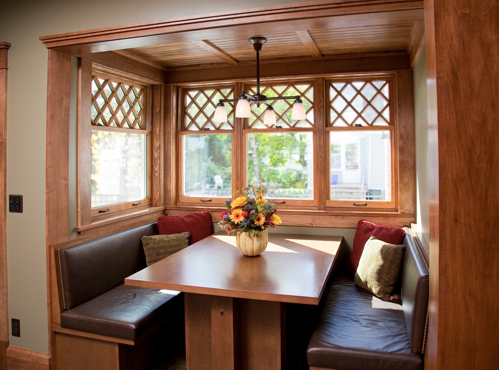 Historic Quincy Renovation Kitchen Nook