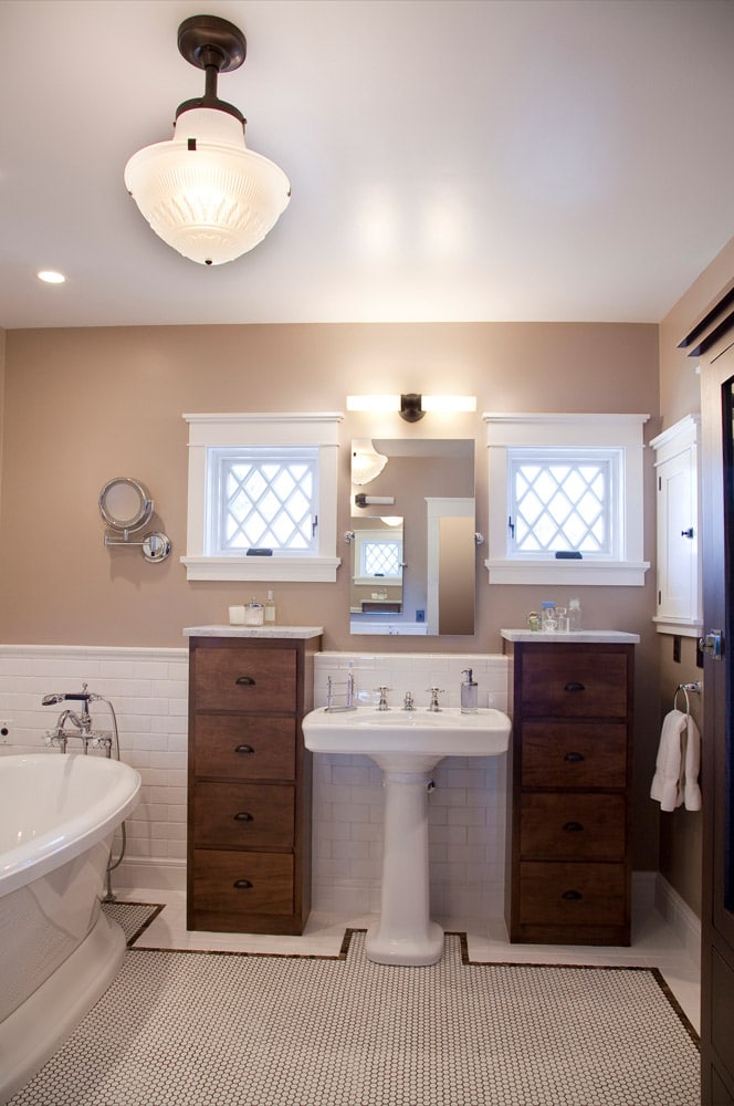 Historic Quincy Renovation Master Bath