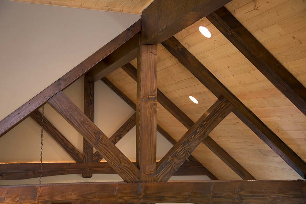 New Construction Lake Lucerne Retreat Ceiling