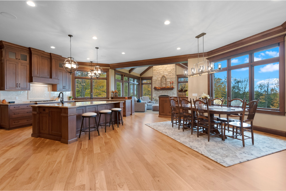 New Construction Countryside Escape Kitchen