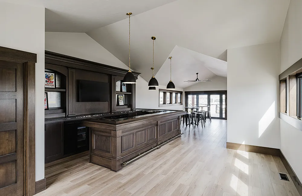 New Construction Packers Tailgate House