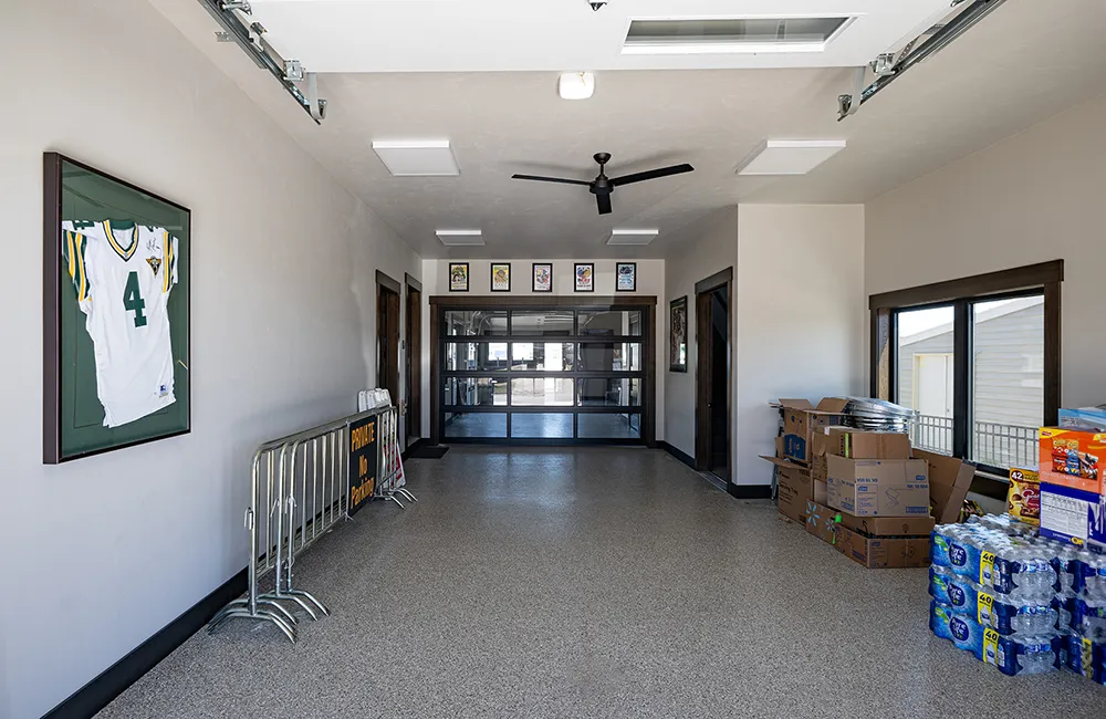 New Construction Packers Tailgate House