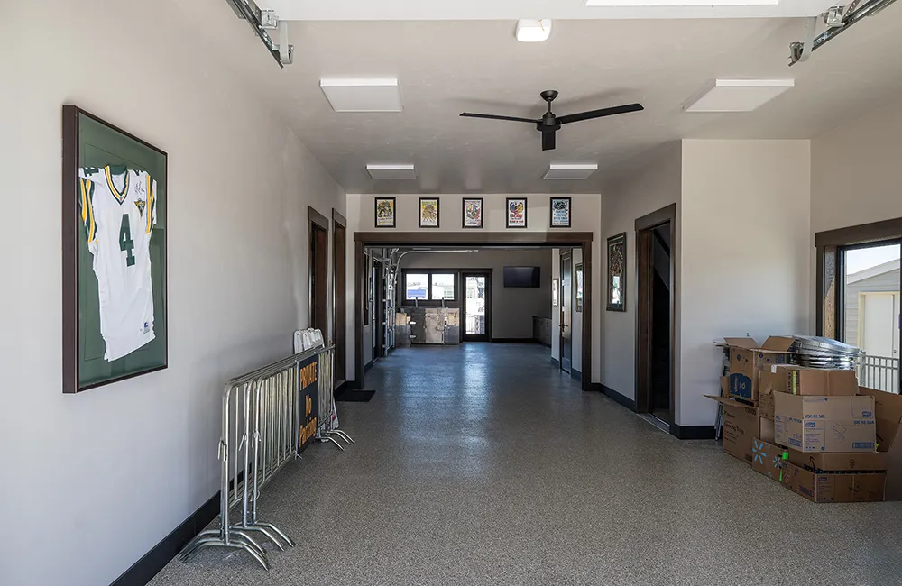 New Construction Packers Tailgate House