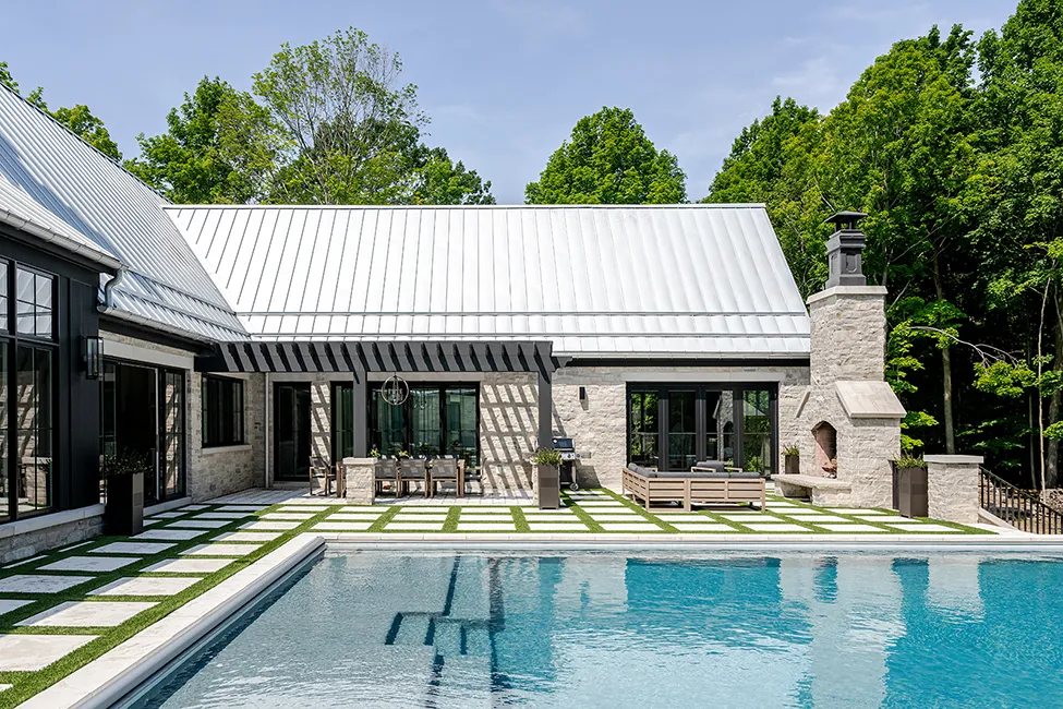New Construction Tranquil English Estate