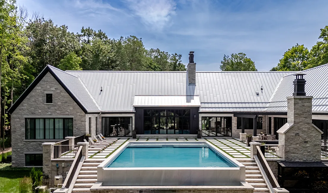 New Construction Tranquil English Estate