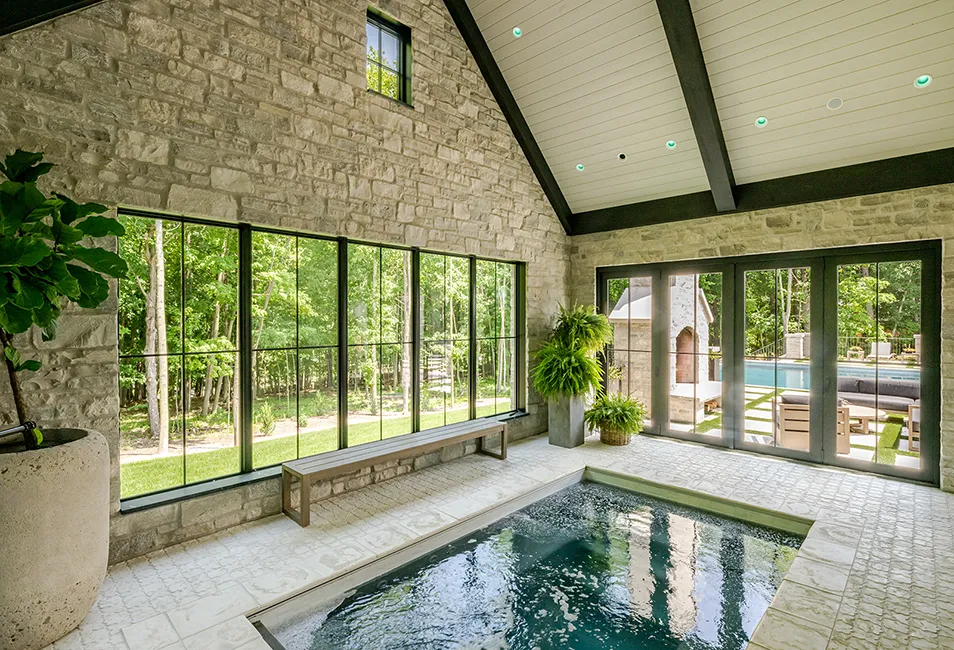 New Construction Tranquil English Estate